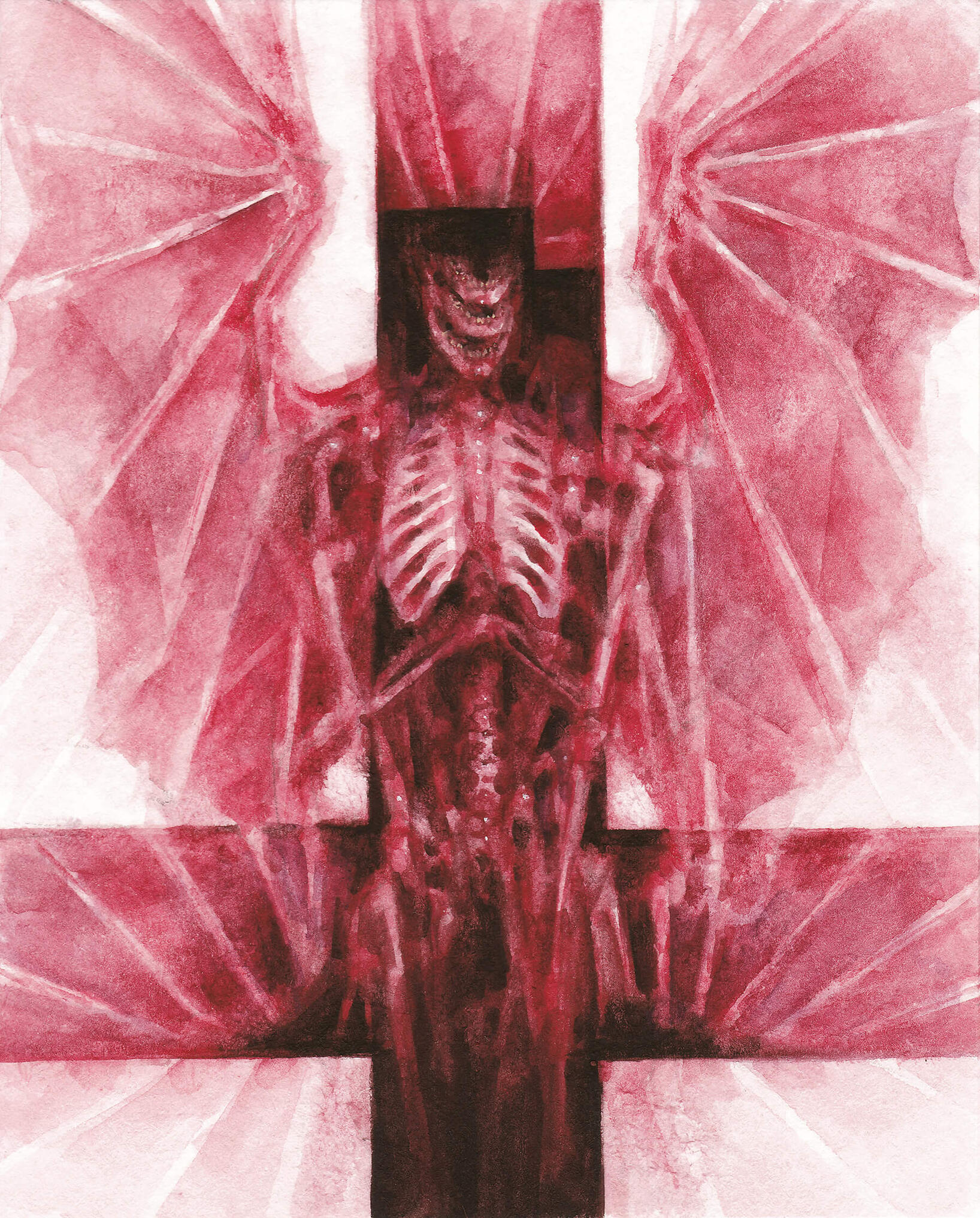 antheon II. gouache painting