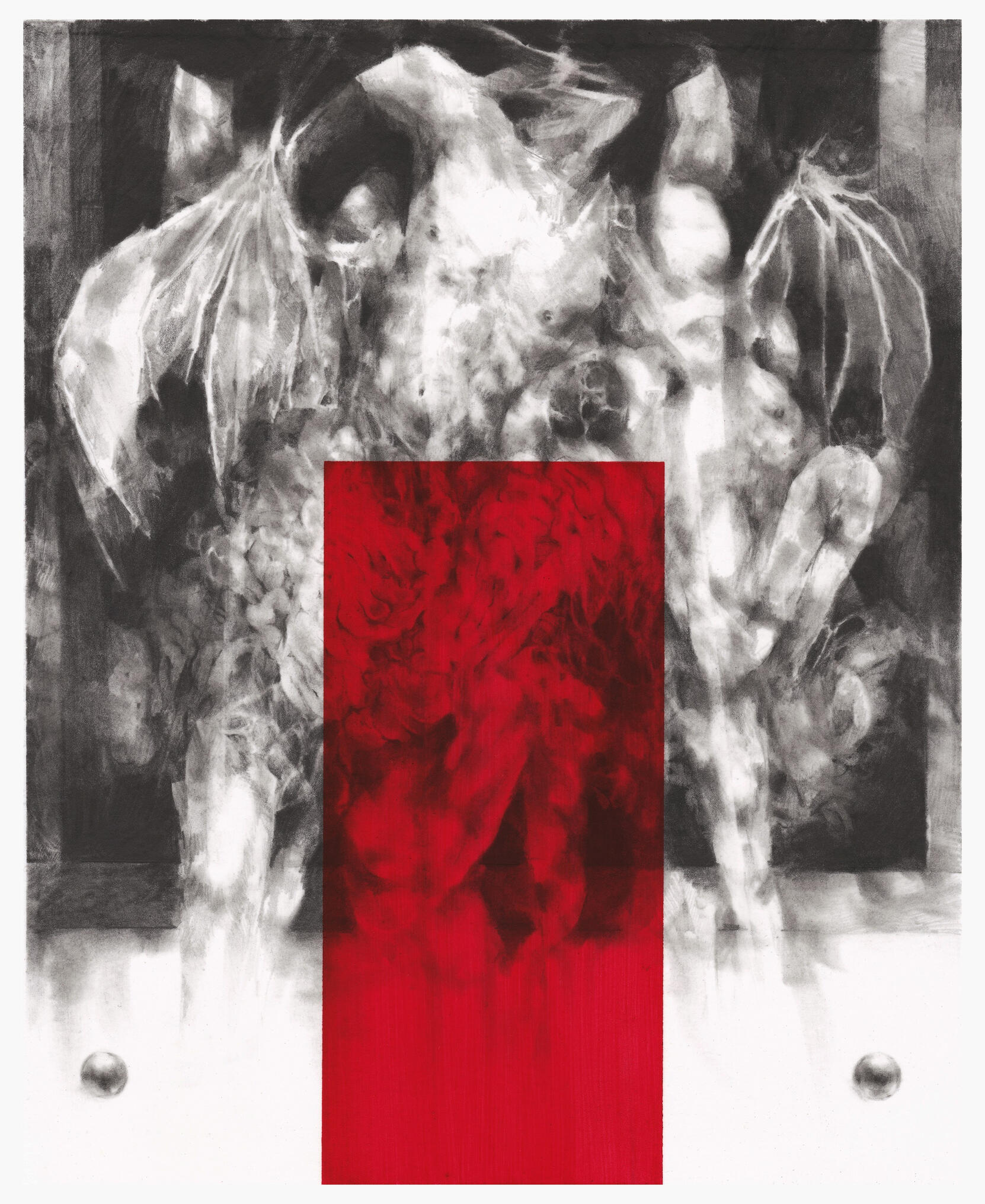 passionascensionpassionascension. graphite and gouache on paper