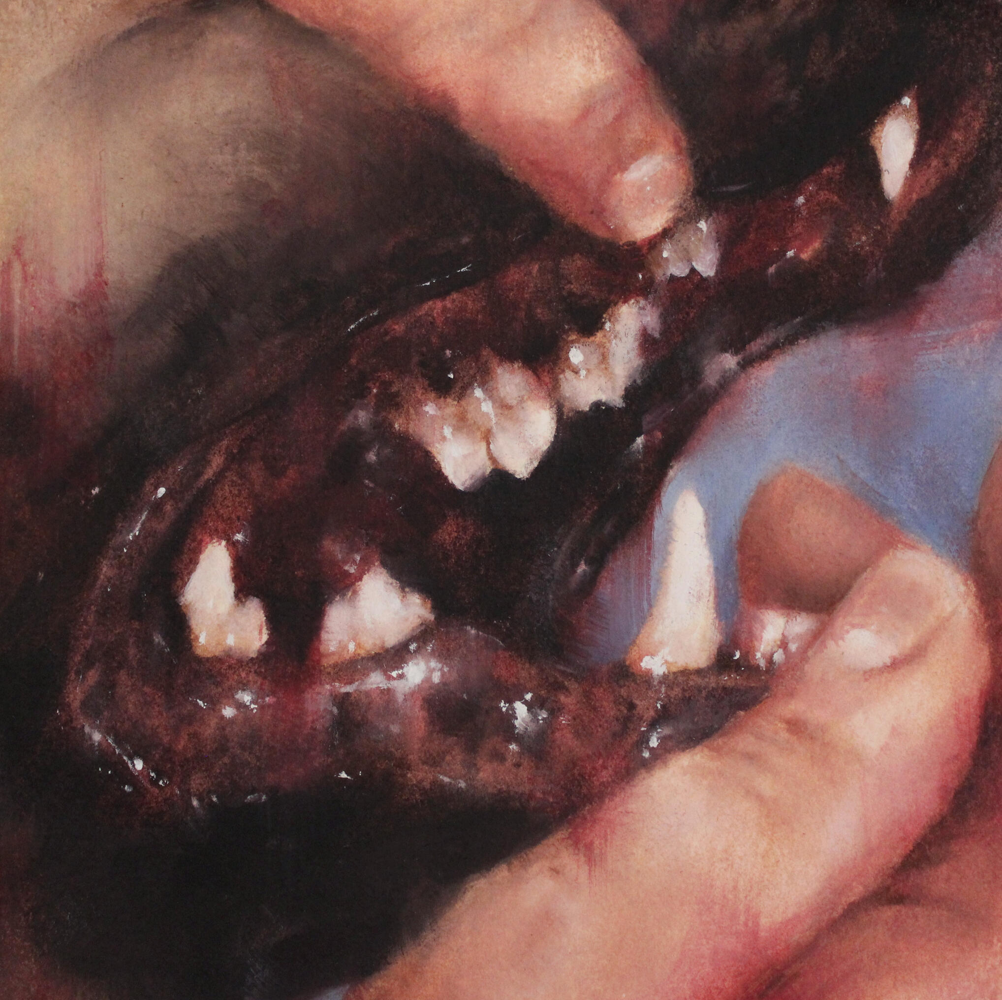 dogperson iii. oil painting